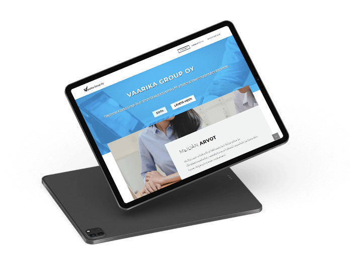 Vaarika Group Oy | vaarika.fi | Veebileht | S-pakett