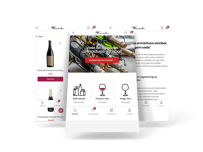 Veinisõber | veinisober.ee | Wine Consult OÜ | E-pood | L-pakett